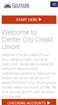 Mobile Screenshot of citycentercu.com